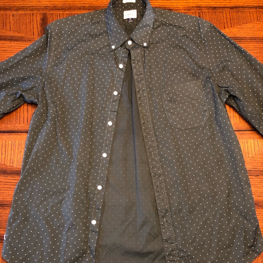 J. Crew Buttondown Shirt - Green